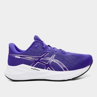 Imagem de Tênis Asics Versablast 4 Feminino, Azul, Laranja, 34