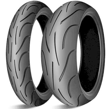 Imagem de Par Pneu Cb 500 F Xj6 160/60r17 + 120/70r17 Tl Pilot Power 2Ct Michelin