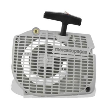 Imagem de Tampa De Partida Alumínio Para Motosserra Stihl 066 650 660 - Mercadop