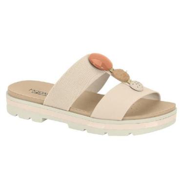 Imagem de Sandalia modare np floa nat/elas ref 7132.138.22454, 38, Creme