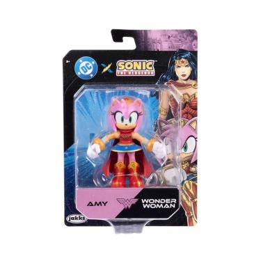 Imagem de Boneca Articulada Amy Mulher Maravilha De 6cm - Sonic Warner