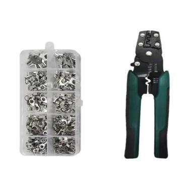 Imagem de Mini Alicate Elétrico De Crimpagem Multifuncional Para Desencapar E Co