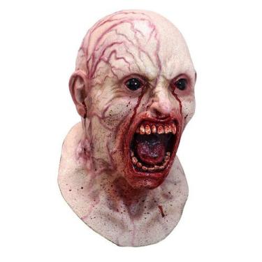 Imagem de Máscara Horror Zombie infectada com látex facial de Halloween - taiyua