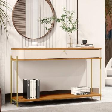 Imagem de Aparador 1 Gaveta com Pes Em MDF Tucupi JB Moveis