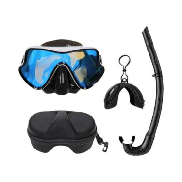 Imagem de Máscara De Mergulho Compacta Para Viagem, Silicone Totalmente Impermeá