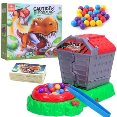 Imagem de Jogo Infantil Tabuleiro Cuidado Com o Dinossauro - Castela - Castela B
