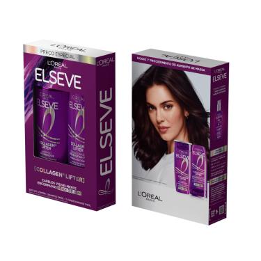 Imagem de Kit Shampoo 385ml + Condicionador 170ml Elseve Colágeno Reestruturação e Hidratação