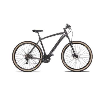 Imagem de  Bicicleta Aro 29 Ksw Xlt 24v Freio a Disco Garfo Com Suspensão Mtb 29 Alumínio Pneu com Faixa Bege - Grafite