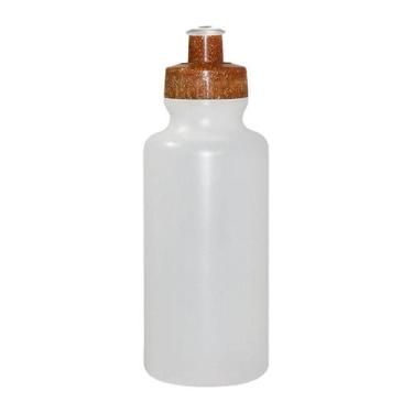 Imagem de Kit 70 Squeezes 550Ml Tampa Ecologica Madeira Green Fibra - Bb Store
