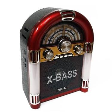 Imagem de Caixa de Som Portátil sem Fio CMIK - MK166BT 15W com Bluetooth USB Microsd SD Auxiliar...