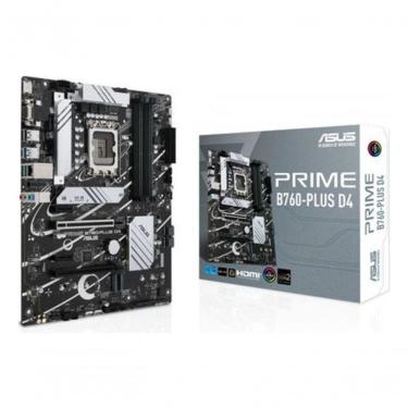 Imagem de Placa-mãe Prime B760-PLUS D4 LGA 1700 DDR4 para Computadores de Alto Desempenho Preto Higipack