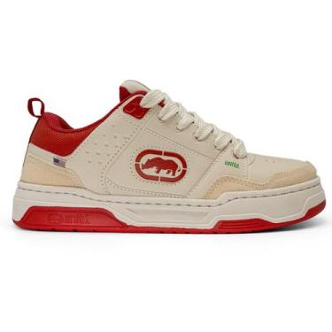 Imagem de Tênis ECKO Venice Unissex  Off White Vermelho Cor:BrancoTamanho:41, Br