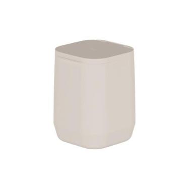 Imagem de Lixeira de piso/parede Ou 6L Linha Aura, Bege