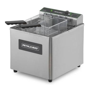 Imagem de Fritadeira elétrica zona fria de mesa metalcubas 15 litros foe15m 5000