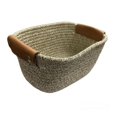 Imagem de Cesto Organizador Retangular de Poliéster Resistente 32cm