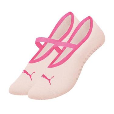 Imagem de 1 Par De Meia Femininas Para Pilates Antiderrapante Sapatilha - Selene