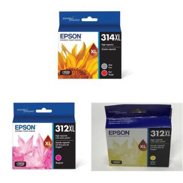 Imagem de Cartuchos de Tinta Epson T314 y T312 Claria Photo HD Alta Capacidad