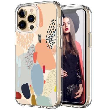 Imagem de Capa de telefone ICEDIO para iPhone 13 Pro Max com protetor de tela