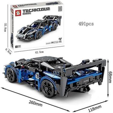 Imagem de Blocos de construção Jiazhi Juggernaut Hurricane Sports Car 527 unidad