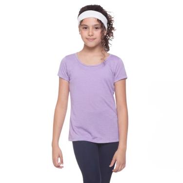 Imagem de Camiseta Infantil Juvenil Menina Básica Dry Best Fit-Feminino