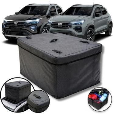 Imagem de Bolsa Bagageiro Teto Maleiro Impermeável Grande Fiat Pulse - BR18