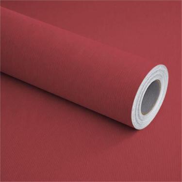 Imagem de Revestimento Adesivo Premium Touch Textura Vermelho Linhas 5M - Open S