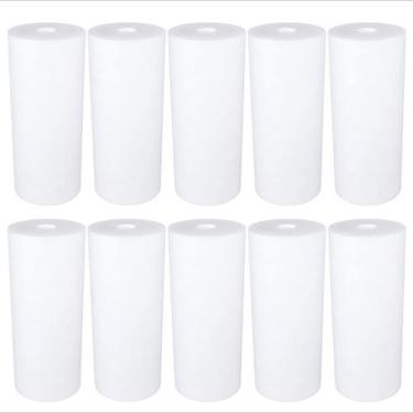 Imagem de Filtro Big Blue De Polipropileno Liso 10 X 4 1/2 10 Peças Branco - Roy