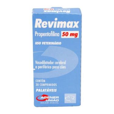 Imagem de Revimax 50mg para Cães Uso Veterinário com 30 Comprimidos