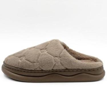 Imagem de Pantufa Europa Nuvem Pluma em Pelo Feminina-Feminino