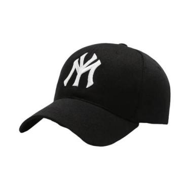 Imagem de Boné Snapback Unissex Ajustável com Letras Bordadas - Chapéu de Sol em