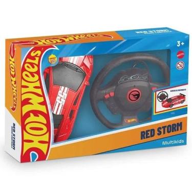 Imagem de Carrinho de Controle Remoto HOT Wheels Vermelho Multikids