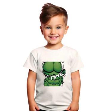 Imagem de Camiseta Infantil Menino Estampada - Supplier Moda, Hulk, Tamanho 10
