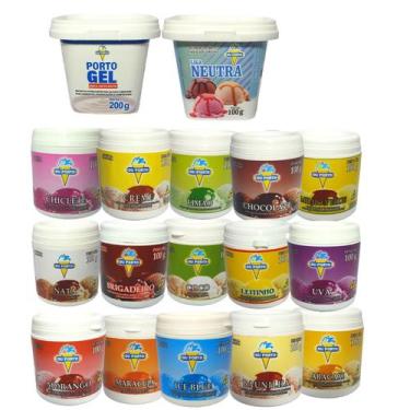 Imagem de Sorvete Kit Fazer Em Casa Emulsificante, Base, Liga Neutra - Du Porto,