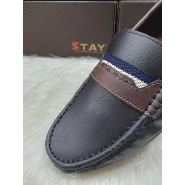 Imagem de Sapato Mocassim Masculino Stay, Preto marinho, 40