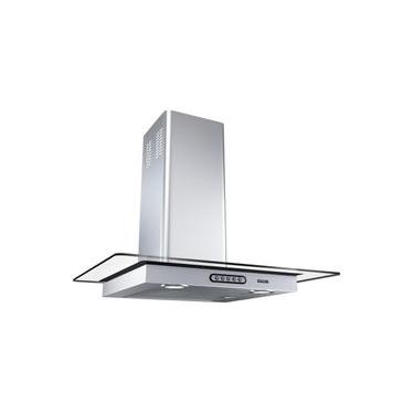 Imagem de Coifa de Parede Nardelli Vidro Reto Duto Slim 60cm Inox com Painel Touch LED 220V