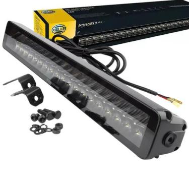 Imagem de Farol Auxiliar Barra De Led Automotiva Dupla 21,5" Pol 55 cm Hella Bla