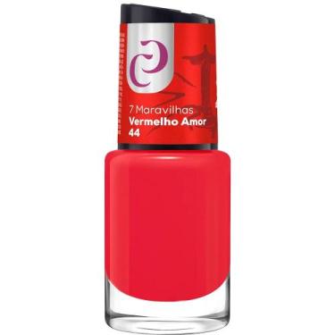 Imagem de Esmalte Cora O Melhor 10ml 7 Maravilhas Vermelho Amor nº44