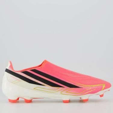 Imagem de Chuteira Adidas F50 Hyperfast League LL FG Campo Rosa, 40