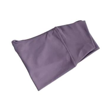 Imagem de Leggings Esportivas Femininas De Cintura Alta Sem Costura Com Efeito L