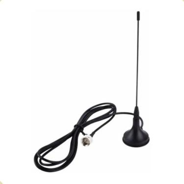Imagem de Antena Digital HDTV Interna 4K Base Imantada Cabo 3 Metros Bestfer BFH