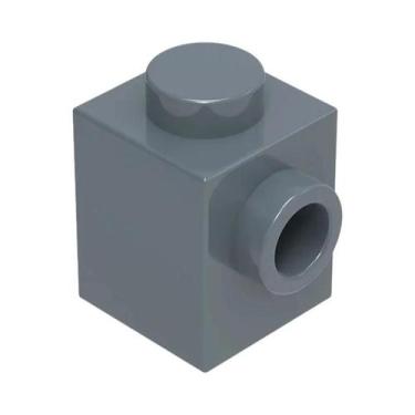 Imagem de 230 Peças De Blocos De Construção 1x1 Com Pinos Laterais Compatíveis C