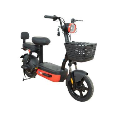 Imagem de Bicicleta Elétrica Scooter Aro 10" Lev Onn P500 550W, 10", Vermelho
