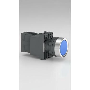 Imagem de Botão Iluminado 22mm 1NA Azul 24VCA/CC - Congratulations Store