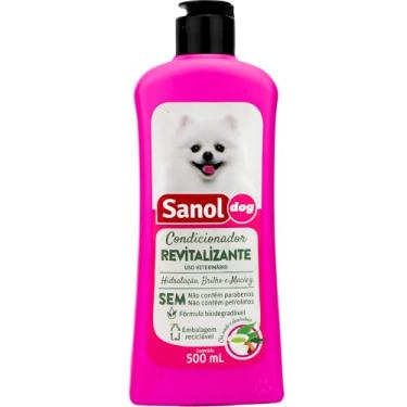 Imagem de Sanol Dog, Condicionador para cães, Revitalizante, Aroma Chá Verde & Amêndoas, 500ml