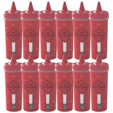 Imagem de Bisnaga de ketchup 250ml com 12 unidades Plasutil ref.8705