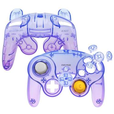 Imagem de Placa Frontal e Traseira eXtremeRate GameCube Bluebell  Kit Completo