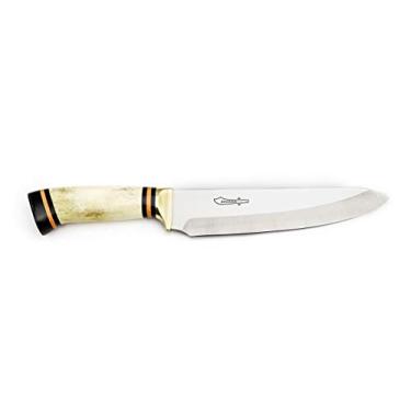 Imagem de Faca Churrasco e Cozinha Cabo de Osso Zakharov Chef Tradição 8''