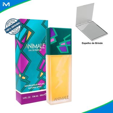 Imagem de Perfume Feminino Animale edp 100ml Com Espelho de Bolsa Portátil