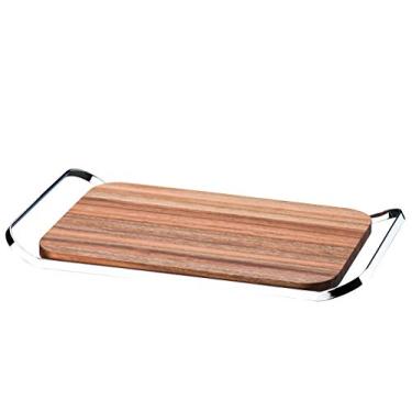 Imagem de Future Bandeja Madeira/Cromado, Cromado/Madeira