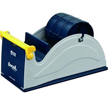 Imagem de T.R.U. ET-7 Dispensador de mesa de aço premium azul/cinza, For tape up to 3 in. Wide multi rollers